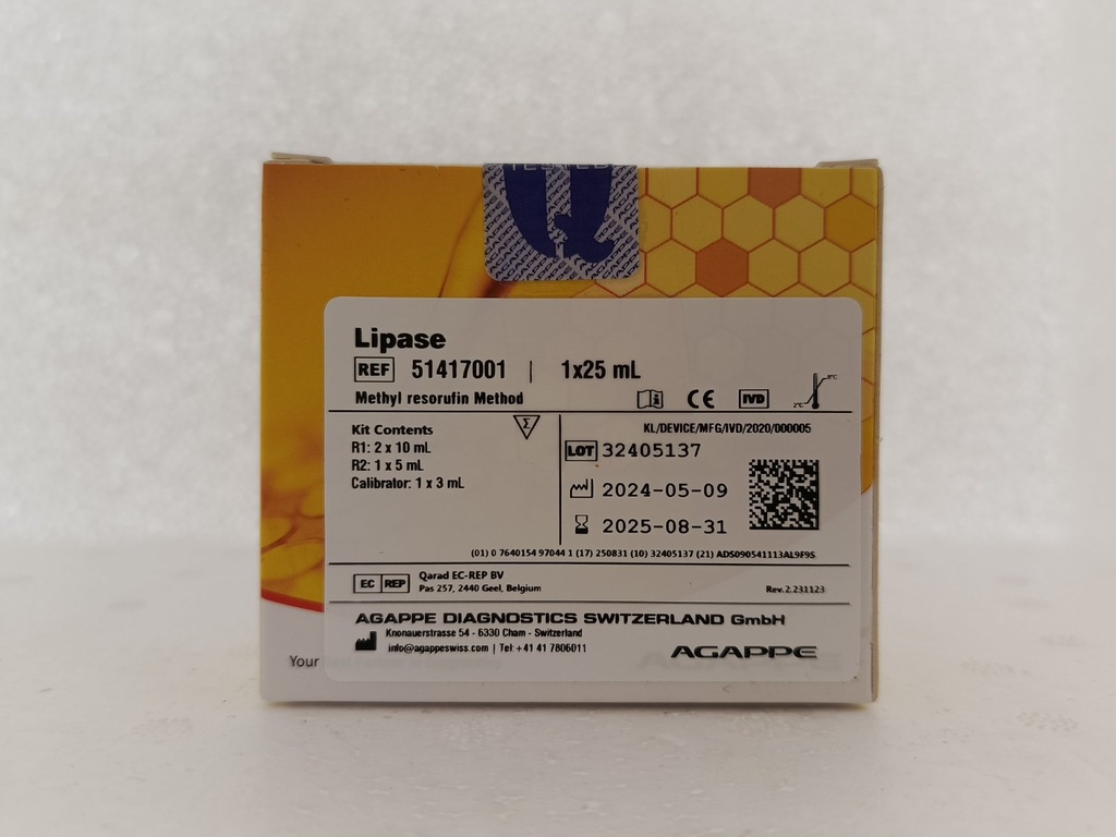 LIPASE  1 x 25 mL_Open