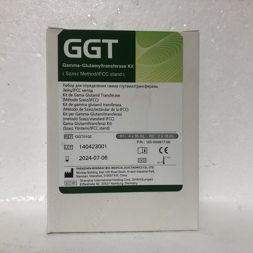 GGT R1 4×35 mL + R2 2×18 mL