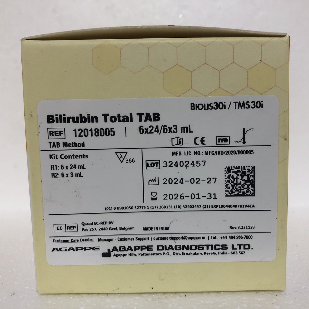 Bilirubin Direct 6x24/6x3 mL_Biolis