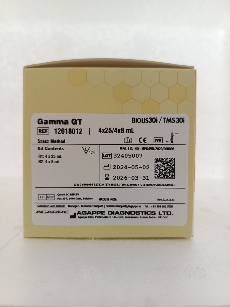 Gamma GT 4x25/4x8 mL_Biolis