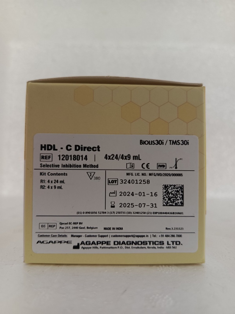 HDL - C Direct 4x24/4x9 mL_Biolis