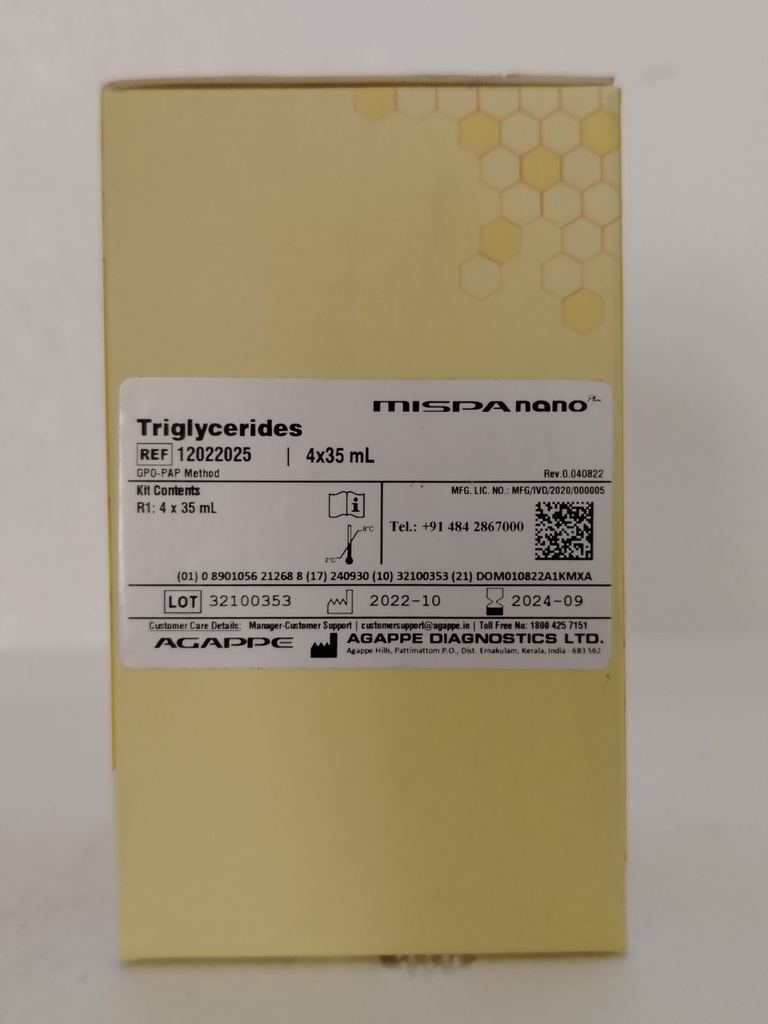 TRIGLYCERIDES 4x35 mL_Nano Plus