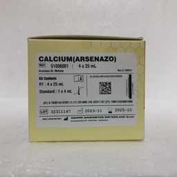 [1-02-0010005] CALCIUM (ARSENAZO)  4 x 25 mL_Open