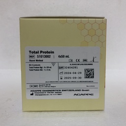 [1-02-0010012] TOTAL PROTEIN  4 x 50 mL_Open