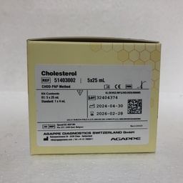 [1-02-0010019] CHOLESTEROL  5 x 25 mL_Open
