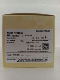 [1-02-0060021] Total Protein 6x20 mL_Biolis