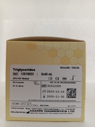 [1-02-0060022] Triglycerides 6X40 mL_Biolis